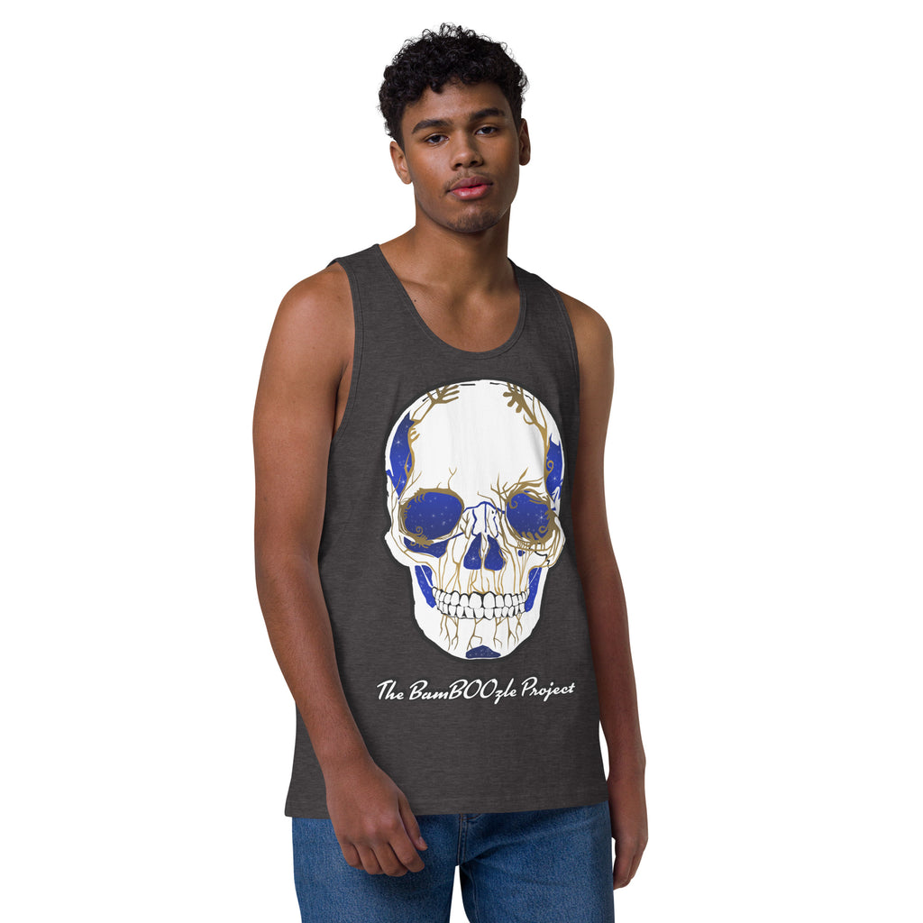 Electric Sugar Skull Men’s premium tank top
