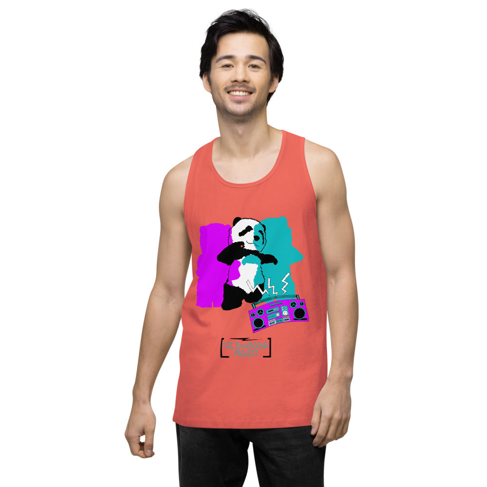 Men’s Bad Panda premium tank top