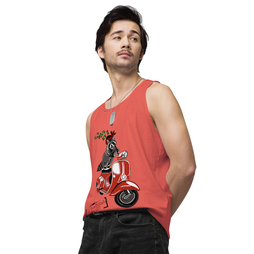 Scoot The Loot Men’s premium tank top