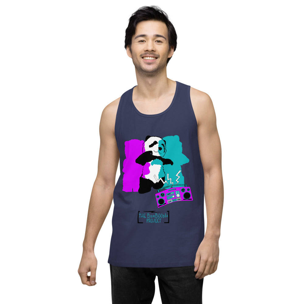 Men’s Bad Panda premium tank top