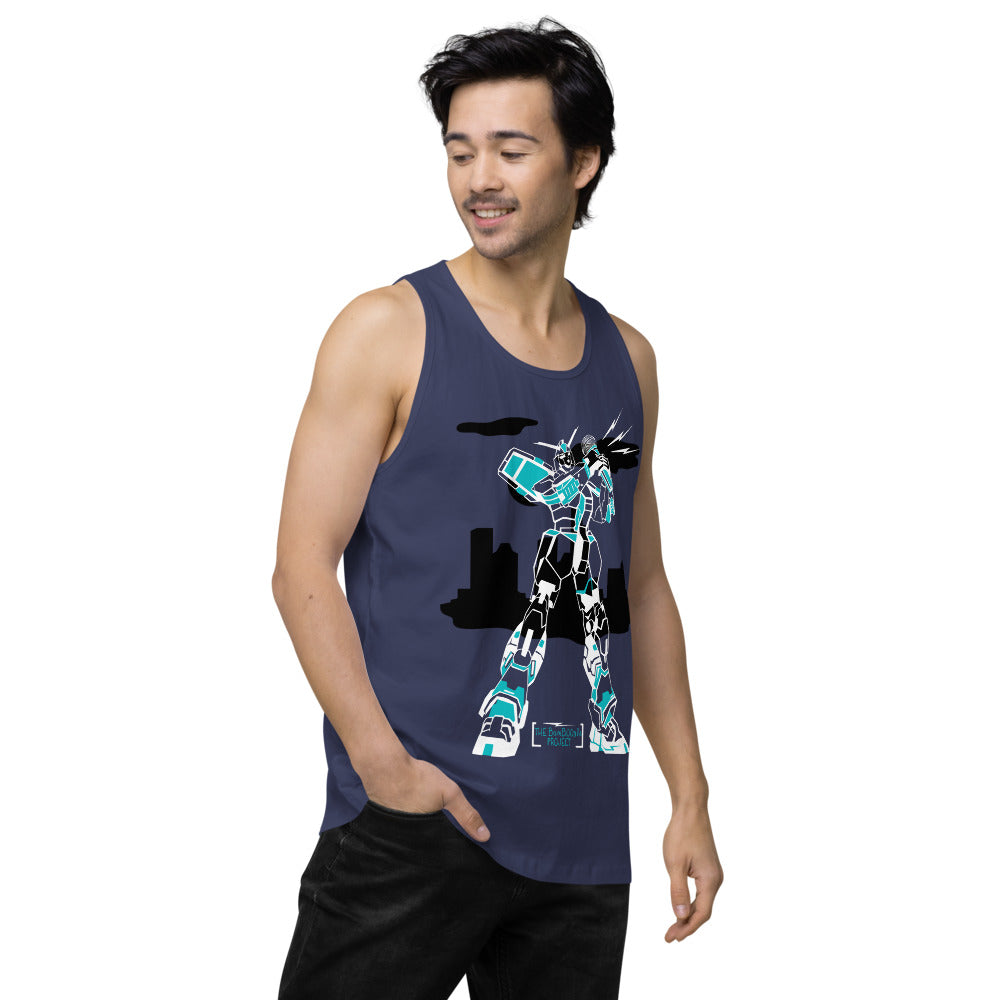 Men’s Robot Karaoke tank top