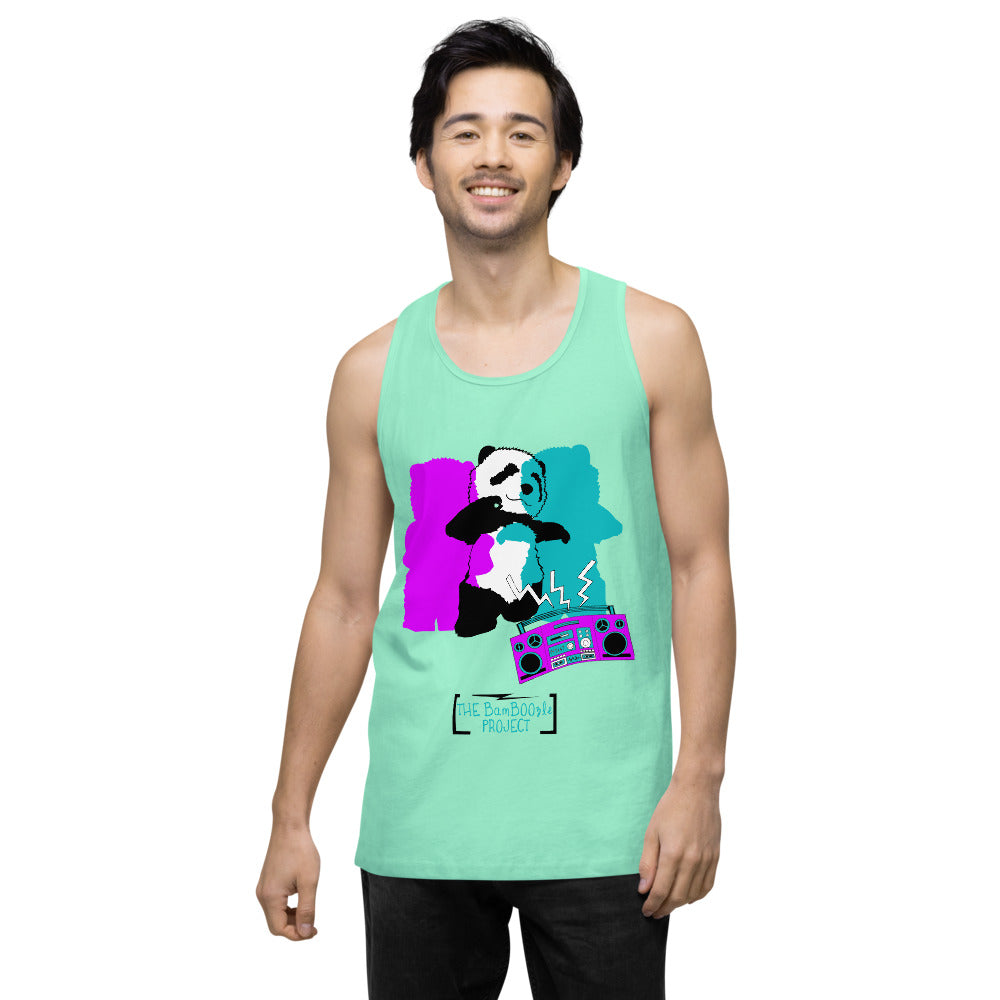 Men’s Bad Panda premium tank top