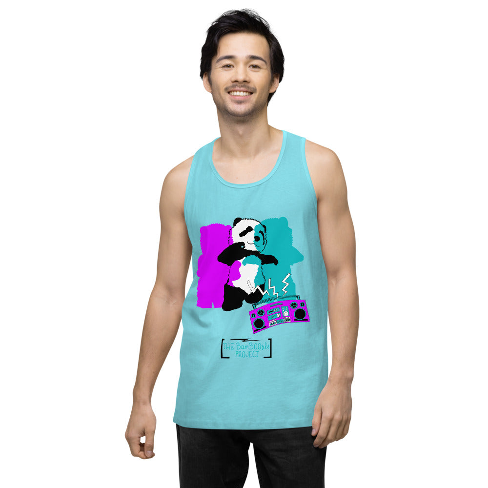 Men’s Bad Panda premium tank top