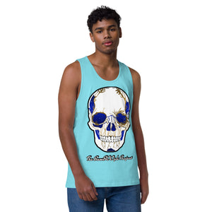 Electric Sugar Skull Men’s premium tank top