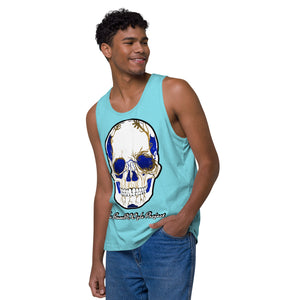 Electric Sugar Skull Men’s premium tank top