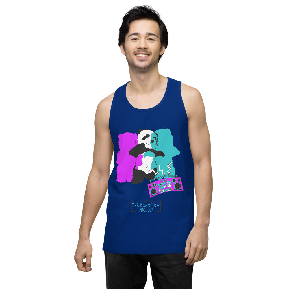 Men’s Bad Panda premium tank top