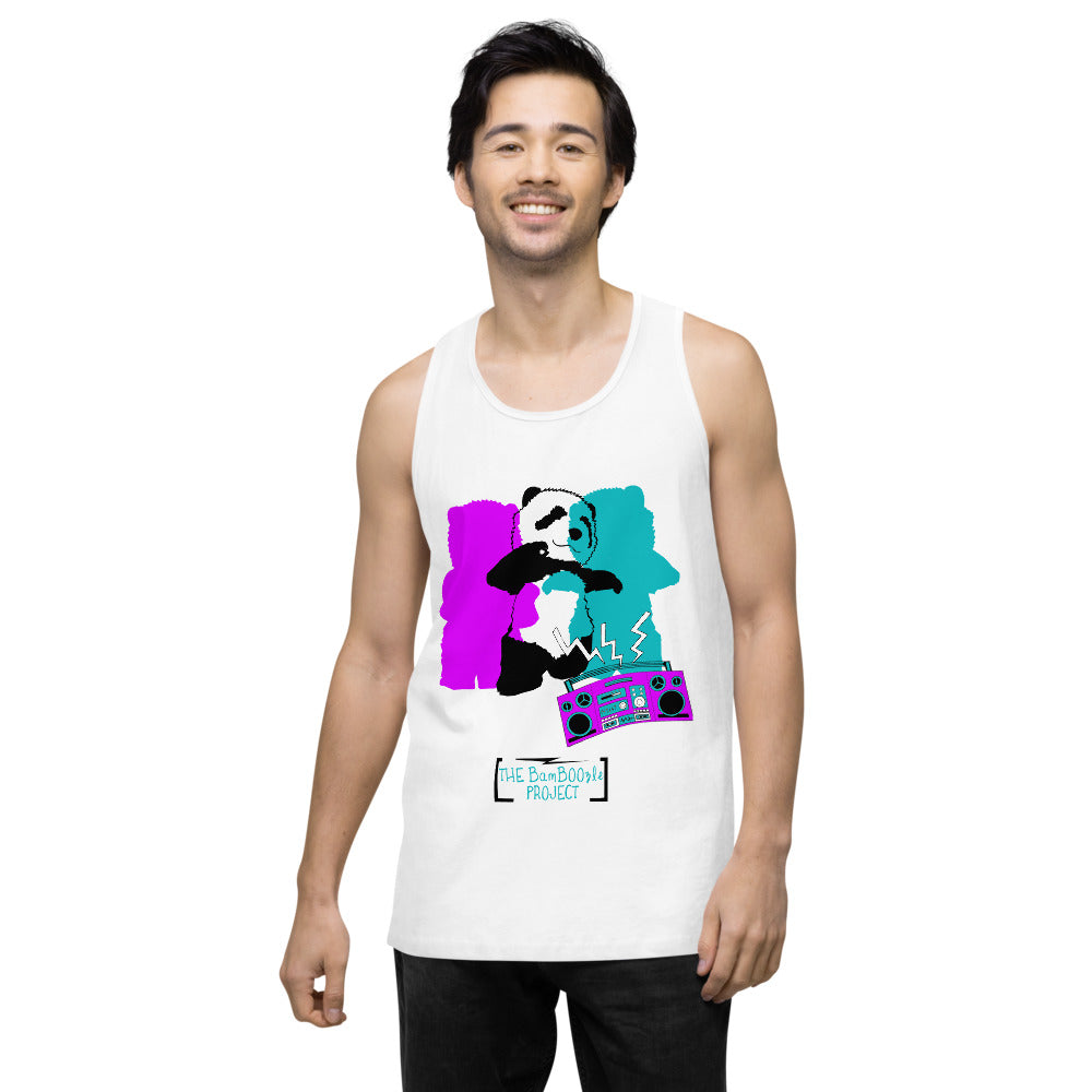 Men’s Bad Panda premium tank top