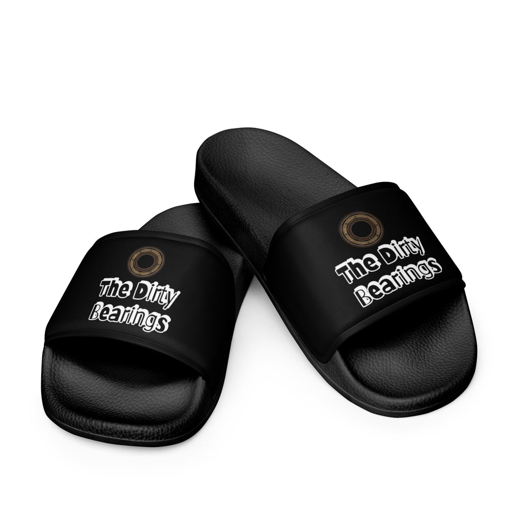 The Dirty Bearings Black Men’s slides