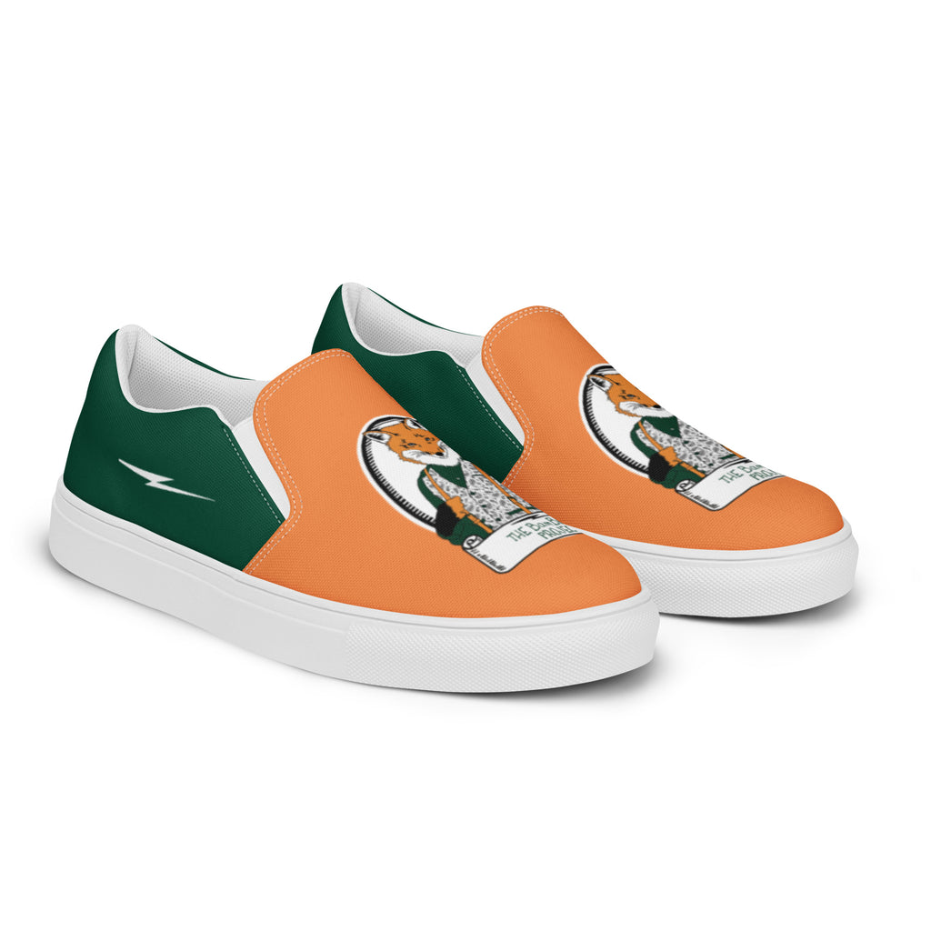 Gentleman Fox Men’s slip-on canvas shoes