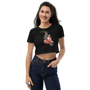 Scoot The Loot Organic Crop Top
