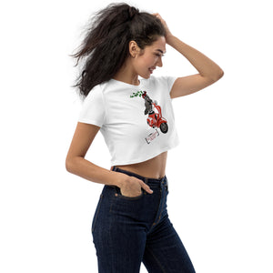 Scoot The Loot Organic Crop Top