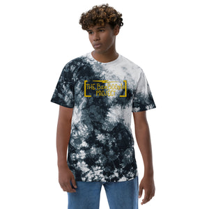 BamBoozle Gold Oversized Tie-Dye T-shirt