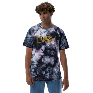 BamBoozle Gold Oversized Tie-Dye T-shirt