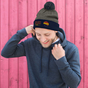 The Dirty Bearings Pom-Pom Beanie