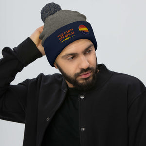 The Dirty Bearings Pom-Pom Beanie