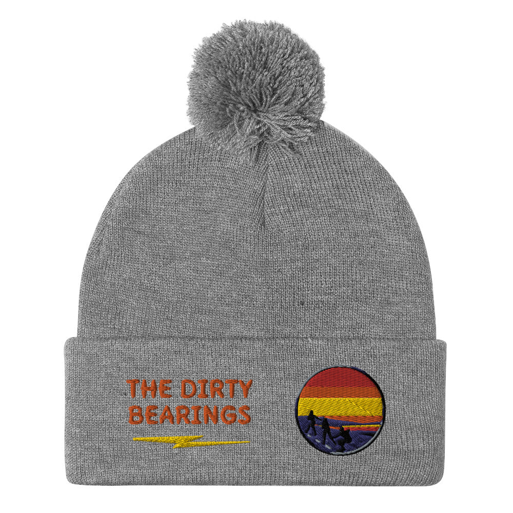 The Dirty Bearings Pom-Pom Beanie