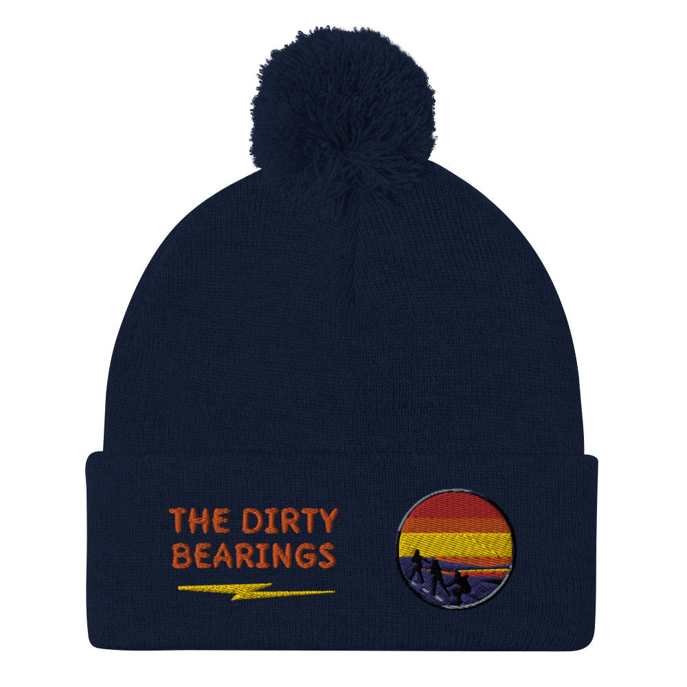 The Dirty Bearings Pom-Pom Beanie