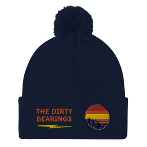 The Dirty Bearings Pom-Pom Beanie