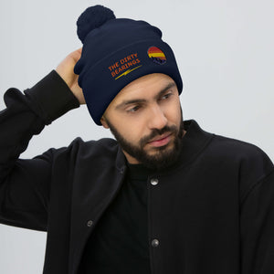 The Dirty Bearings Pom-Pom Beanie