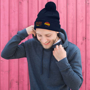The Dirty Bearings Pom-Pom Beanie