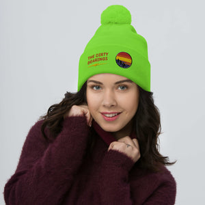 The Dirty Bearings Pom-Pom Beanie
