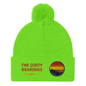 The Dirty Bearings Pom-Pom Beanie