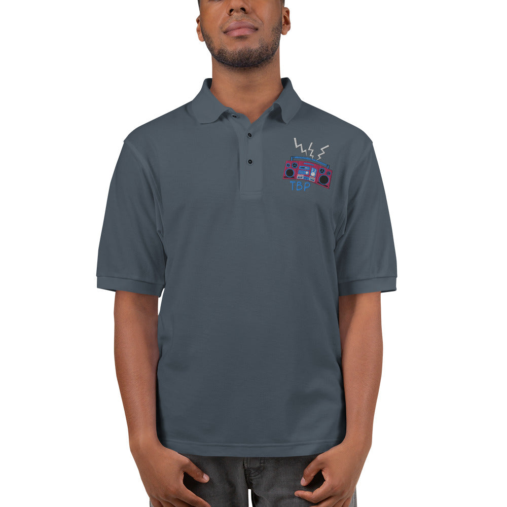 TBP Boom Box Men's Premium Polo