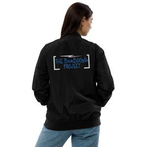 BEPs X Bamboozle Embroidered Unisex Bomber Jacket