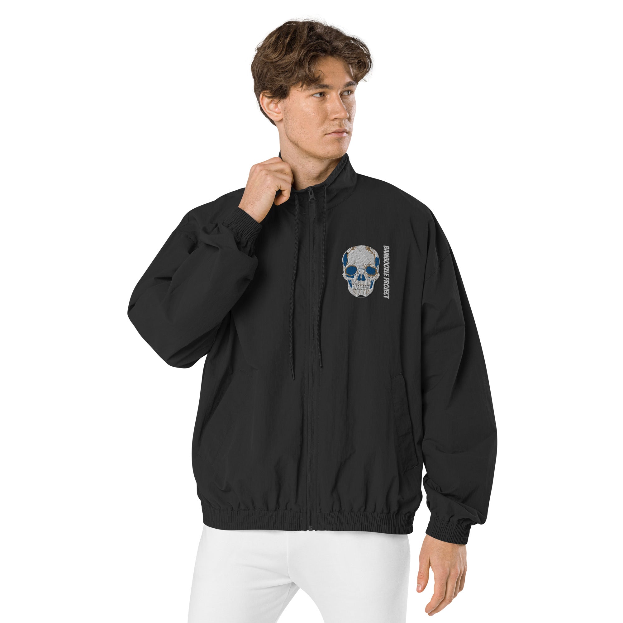 Electric Sugar Skull Recycled tracksuit jacket
