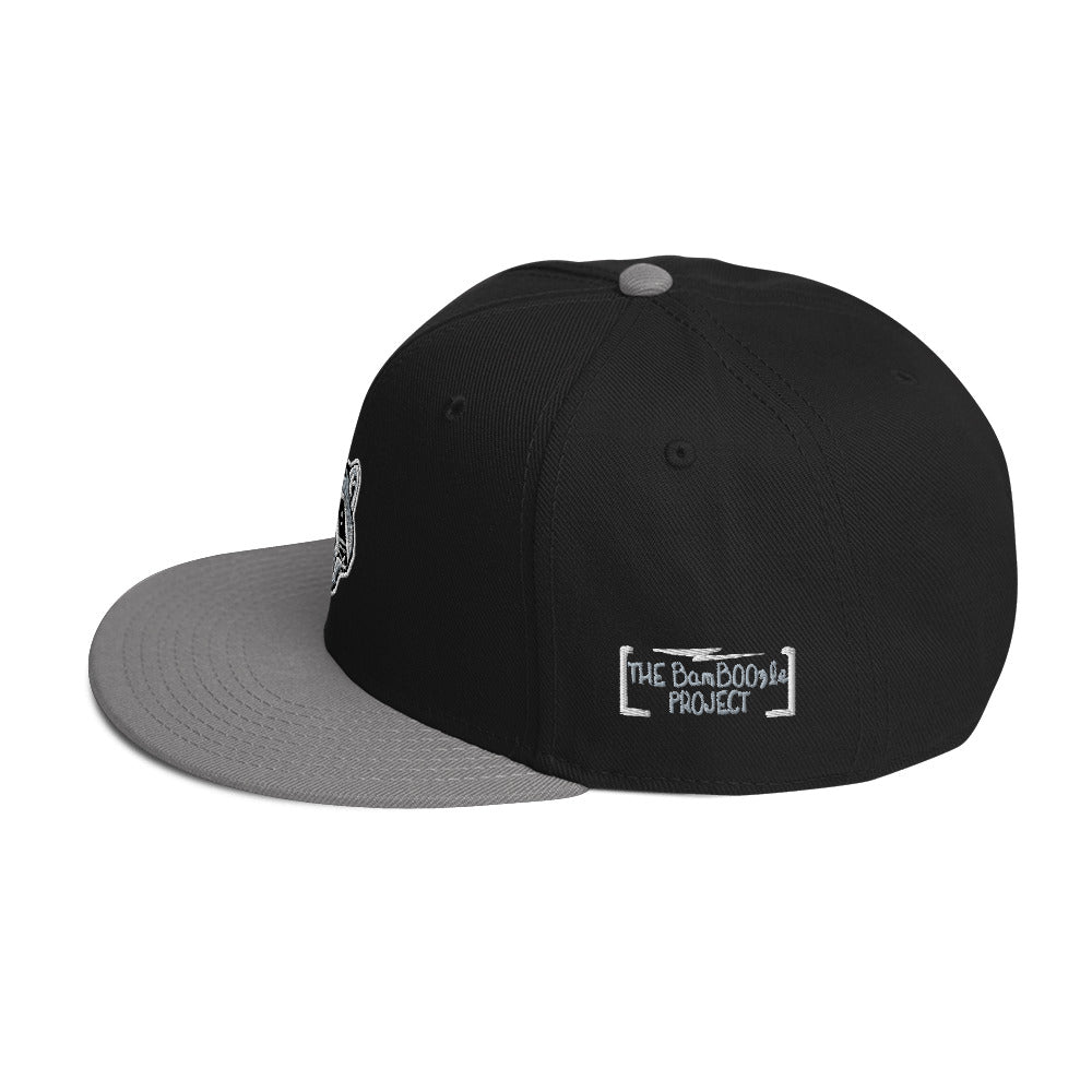 Scoot The Loot Racoon Snapback Hat
