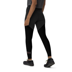 Gold Tooth Reaper Sports Leggings