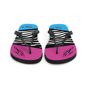 Zebra Flip-Flops