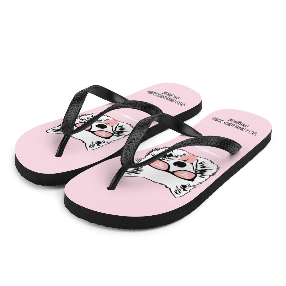 BamBOOzle Bear Pink Flip-Flops