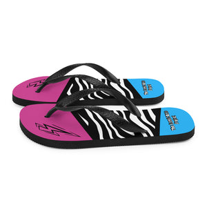 Zebra Flip-Flops