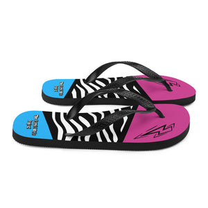 Zebra Flip-Flops