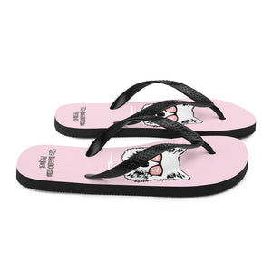 BamBOOzle Bear Pink Flip-Flops