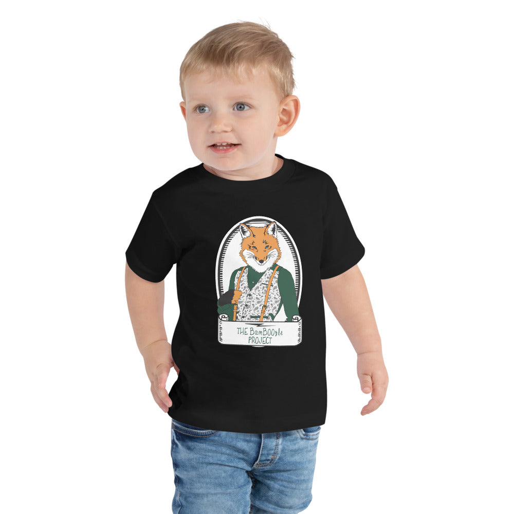 Toddler Gentleman Fox Short T-shirt