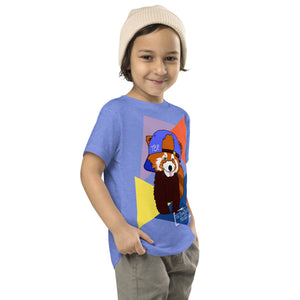 Rad Panda Toddler Short Sleeve Tee