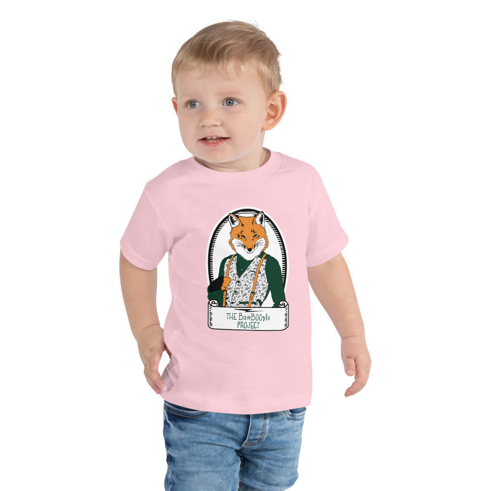 Toddler Gentleman Fox Short T-shirt