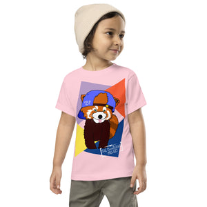 Rad Panda Toddler Short Sleeve Tee
