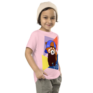 Rad Panda Toddler Short Sleeve Tee