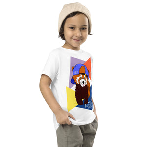 Rad Panda Toddler Short Sleeve Tee