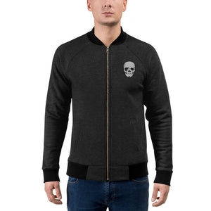 Skull Crusher Embroidered Bomber Jacket