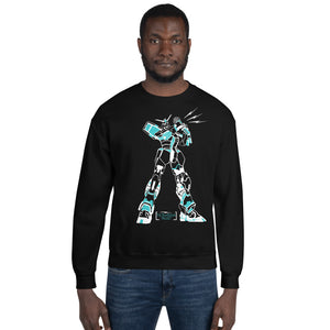 Robot Karaoke Unisex Sweatshirt