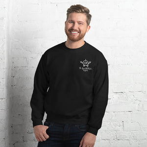 Mini-bot Embroidered Unisex Sweatshirt