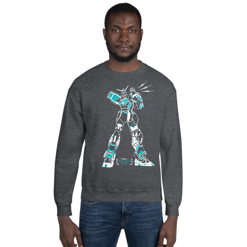 Robot Karaoke Unisex Sweatshirt