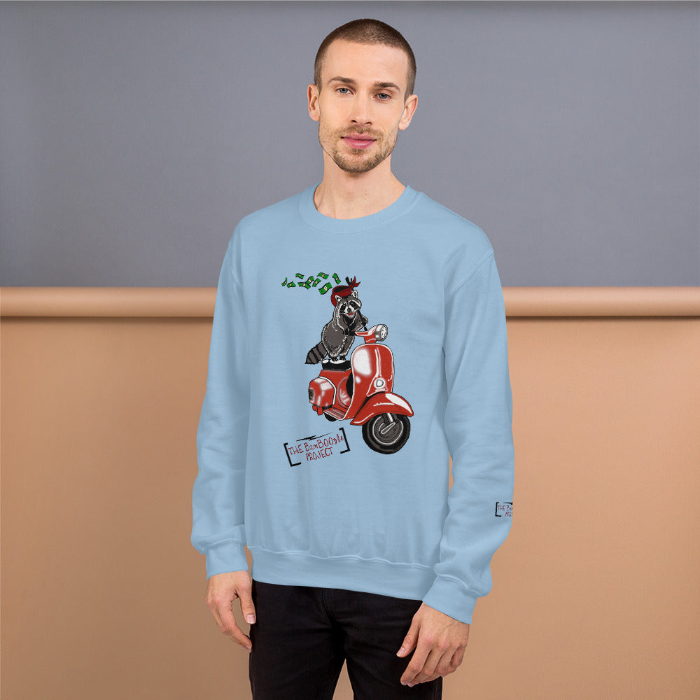 Scoot the loot Unisex Sweatshirt