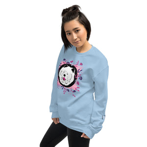 Chimothy Chowder Floralpup Unisex Sweatshirt