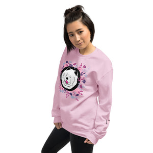 Chimothy Chowder Floralpup Unisex Sweatshirt