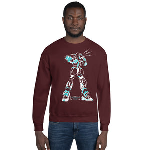 Robot Karaoke Unisex Sweatshirt